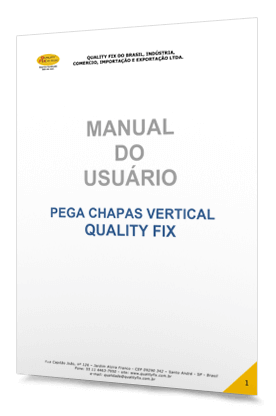Quality Fix - Manual do Usuário Pega Chapas