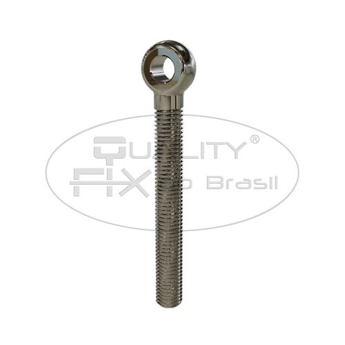 Olhal de Suspensão Tipo Parafuso DIN 444 Aço Inox - Quality Fix