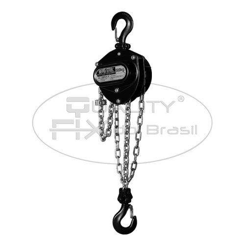 Talha Compacta NT 0,5T Black - Quality Fix